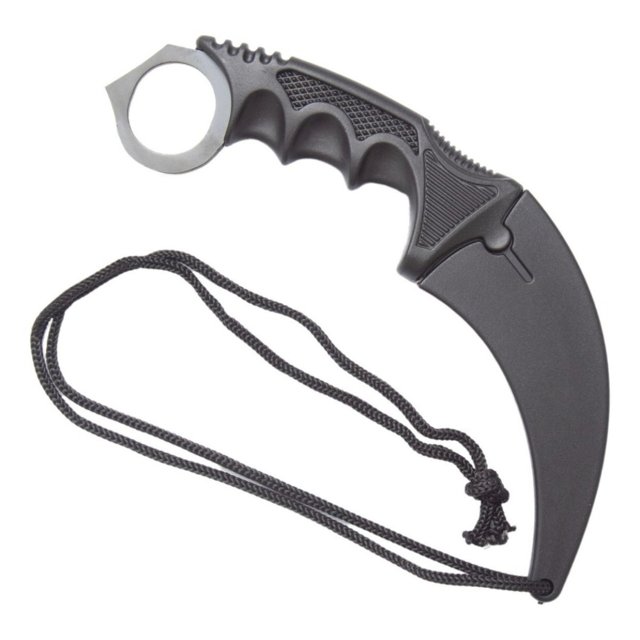 Faca Karambit Esportiva Lâmina Curvada Inox Bainha Inclusa - LUATEK - Faca  - Magazine Luiza