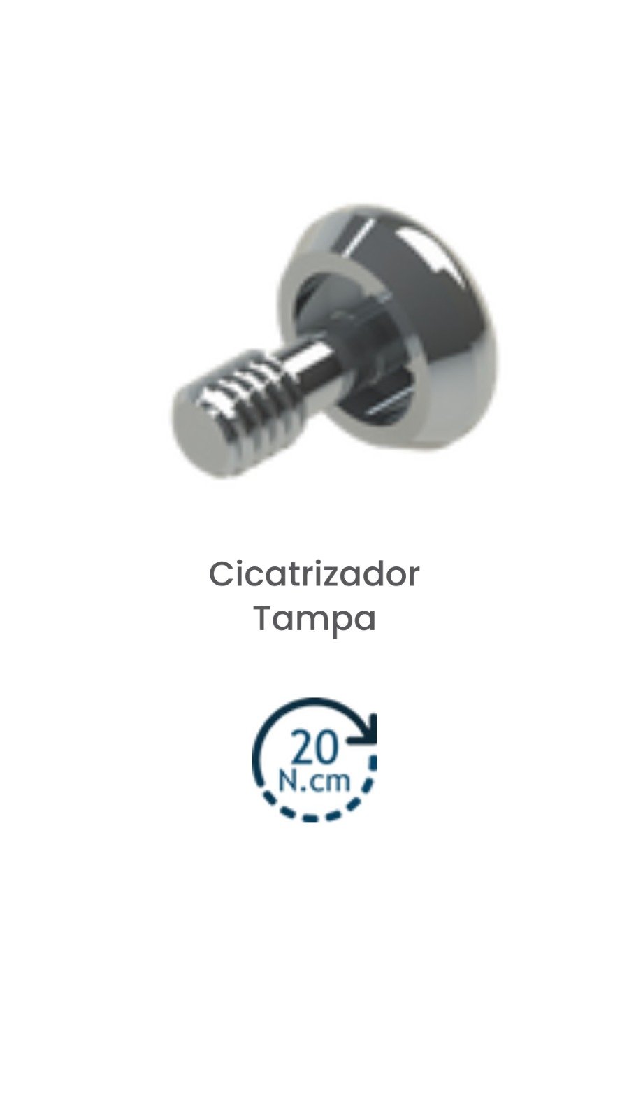 -さん専用✴︎ Cover / Tapa Implante Compativel com Implante SIN® HE 3.25/3.75