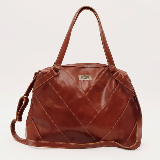 navy leather bolsa strap