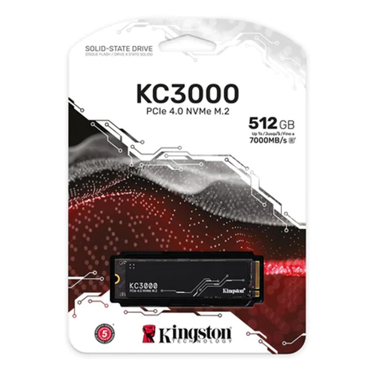 新品 MasonSemi MC3000 512GB NVMe M.2 SSD SSD Kingston KC3000 512GB, M.2 2280 NVMe, PCIe 4.0, PC e PS5