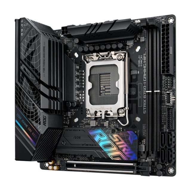 Placa Mãe Mini ITX B760-I Asus Rog Strix Gaming, Intel LGA 1700