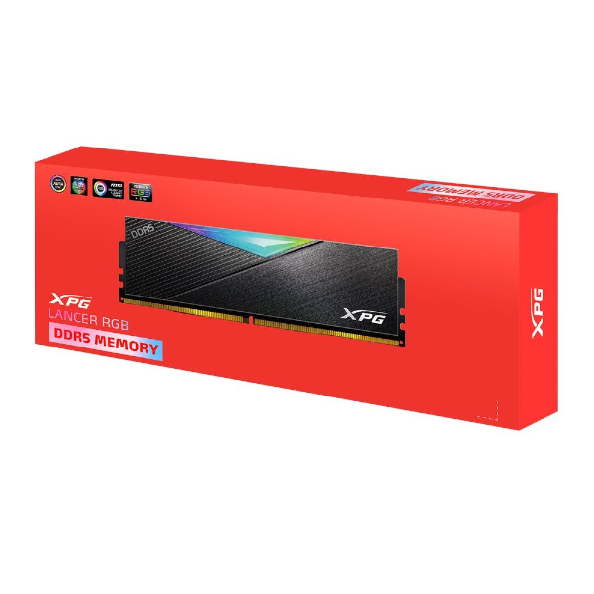 Memória RAM DDR5 32GB, 5600MHz XPG Lancer RGB, Preto, XMP 3.0/AMD