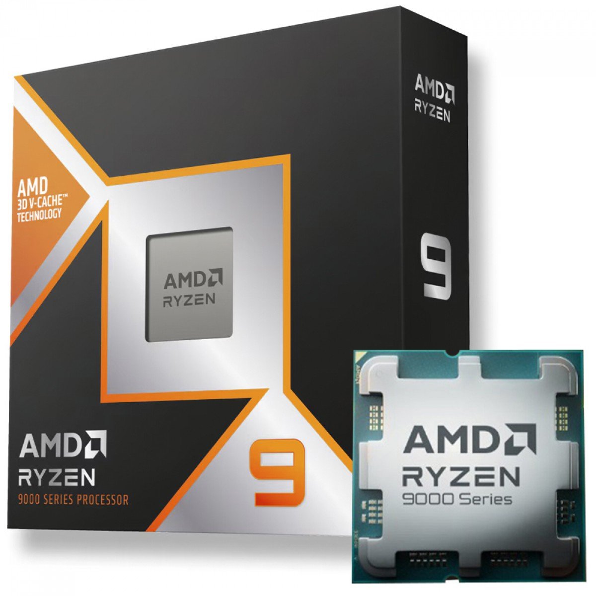 Processador AMD Ryzen 9 9950X3D, 4.3GHz (5.7GHz Turbo), Cache