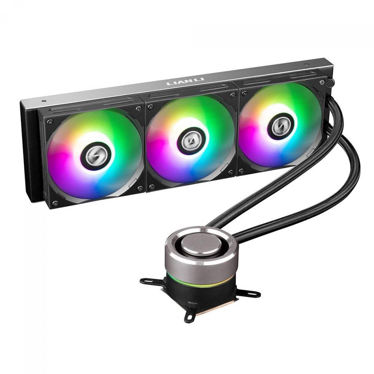 Lian Li GALAHAD AIO 360 RGB 水冷クーラー Water Cooler Lian Li, Galahad AIO, RGB 360mm, Intel-AMD, LGA 1700