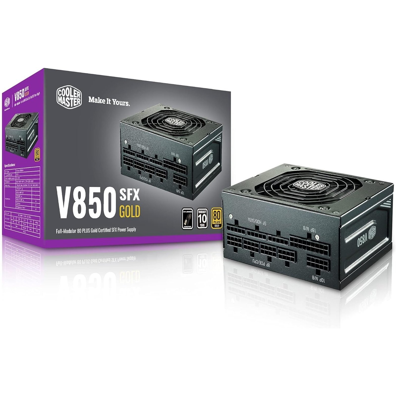 Amazon | Cooler Master V850 SFX Gold ATX3.0 White Edition