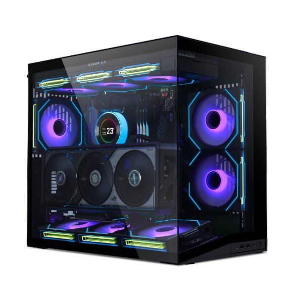 Gabinete Lian Li O11 Dynamic Mini V2 Preto Usb Type-C Vidro