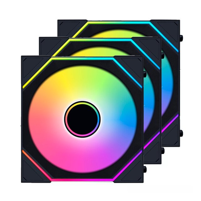 Kit 3x Cooler Fan Lian Li Uni Fan SL Infinity Wireless Reverse