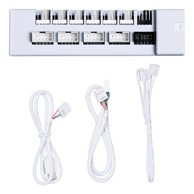 Hub USB Interno Universal Lian Li Edge com 4 Portas Usb 2.0 e 6 Portas ...