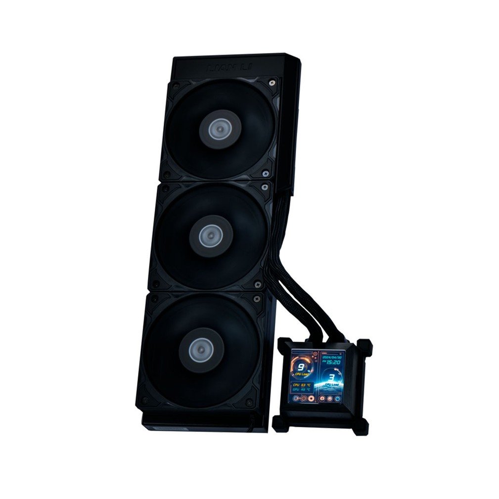 Water Cooler Hydroshift 360S Preto Display LCD, Lian Li, 360mm