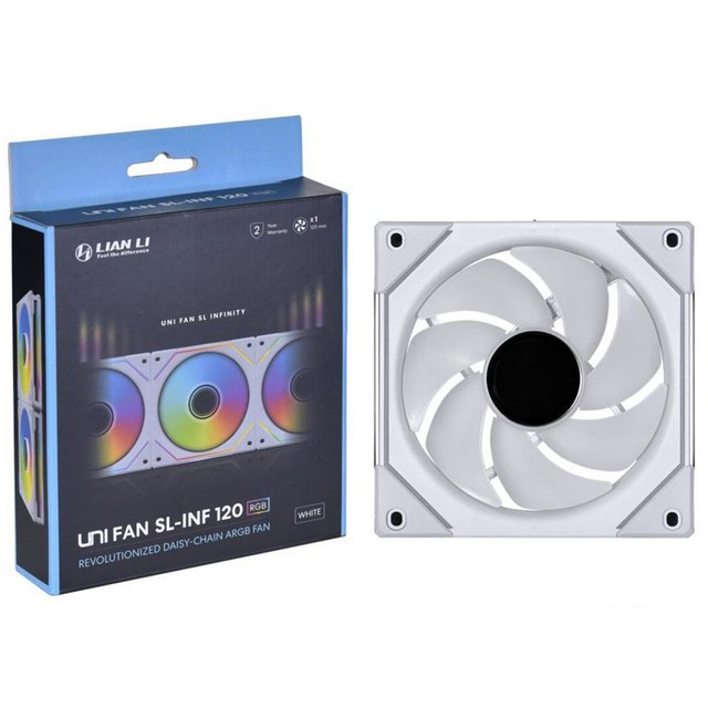 Cooler FAN Gamer 120 Lian Li Uni Fan SL Infinity, 120mm, ARGB