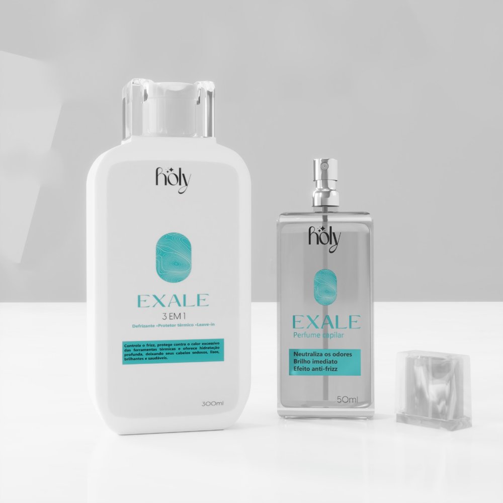 Kit Exale 3 em 1 e Perfume capilar - Holy