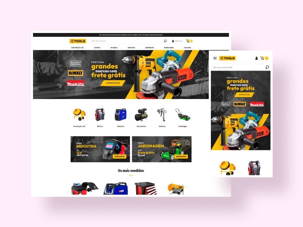 Tools | Loja de Serviços da Bagy