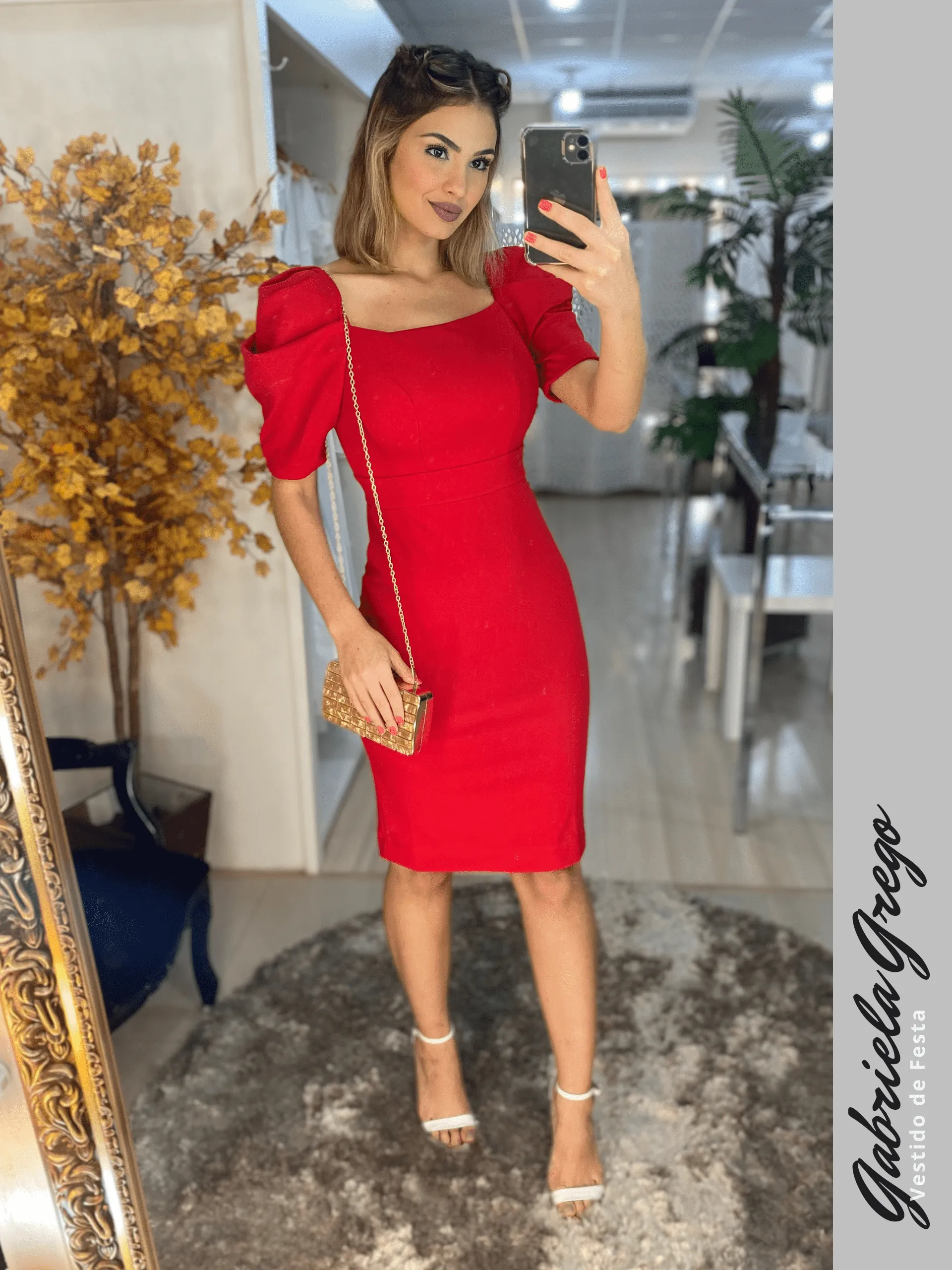 Vestido Vermelho Vestido Tubinho Curto Para Festa Vestido De Festa