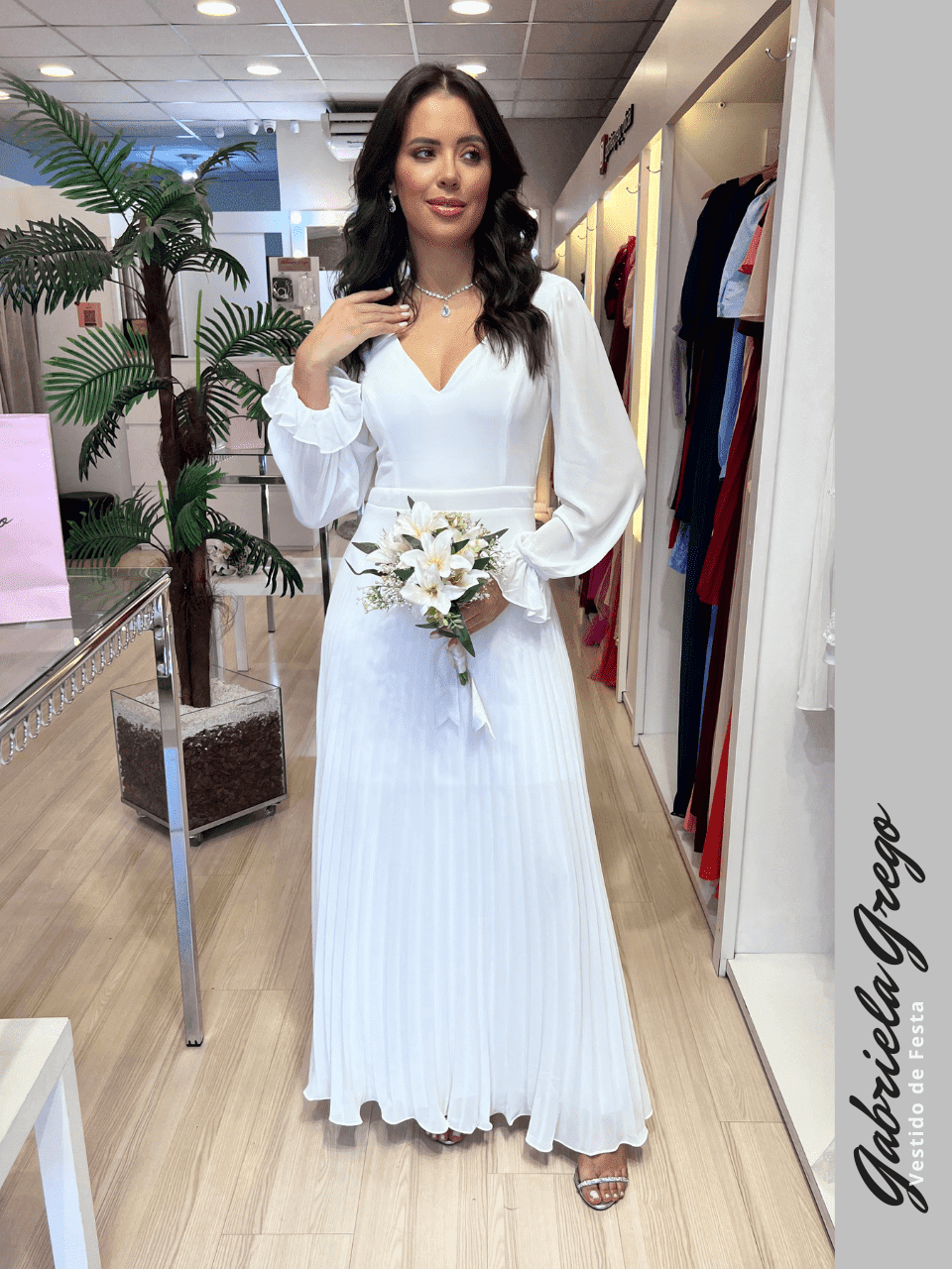 Vestido Casamento Civil Manga Longa Vestido Casamento Civil