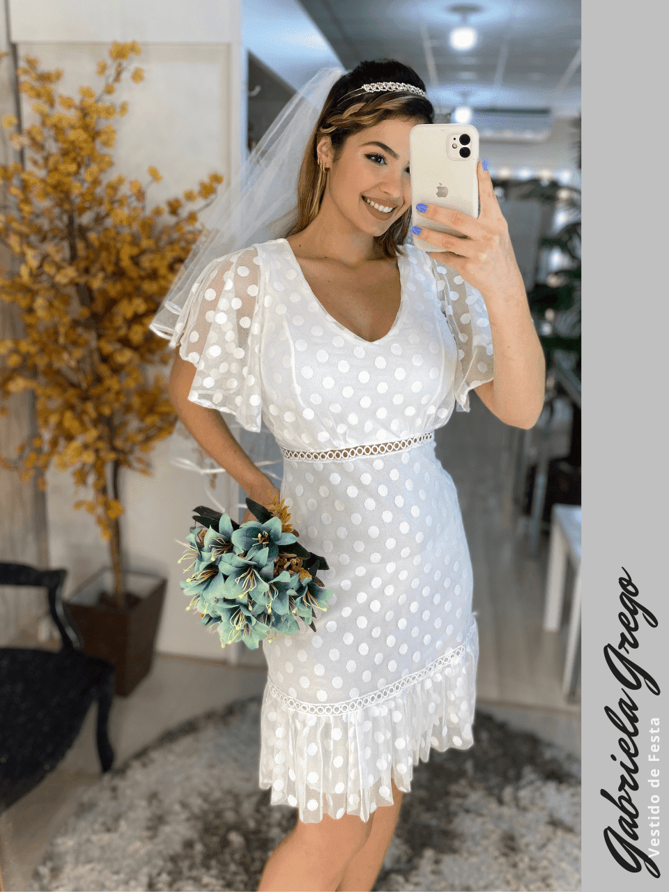 Vestido midi elegante shops para casamento