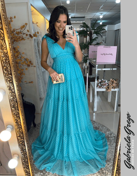 Longo Madrinha Cor Para Vestido De Madrinha 2019 Princesa