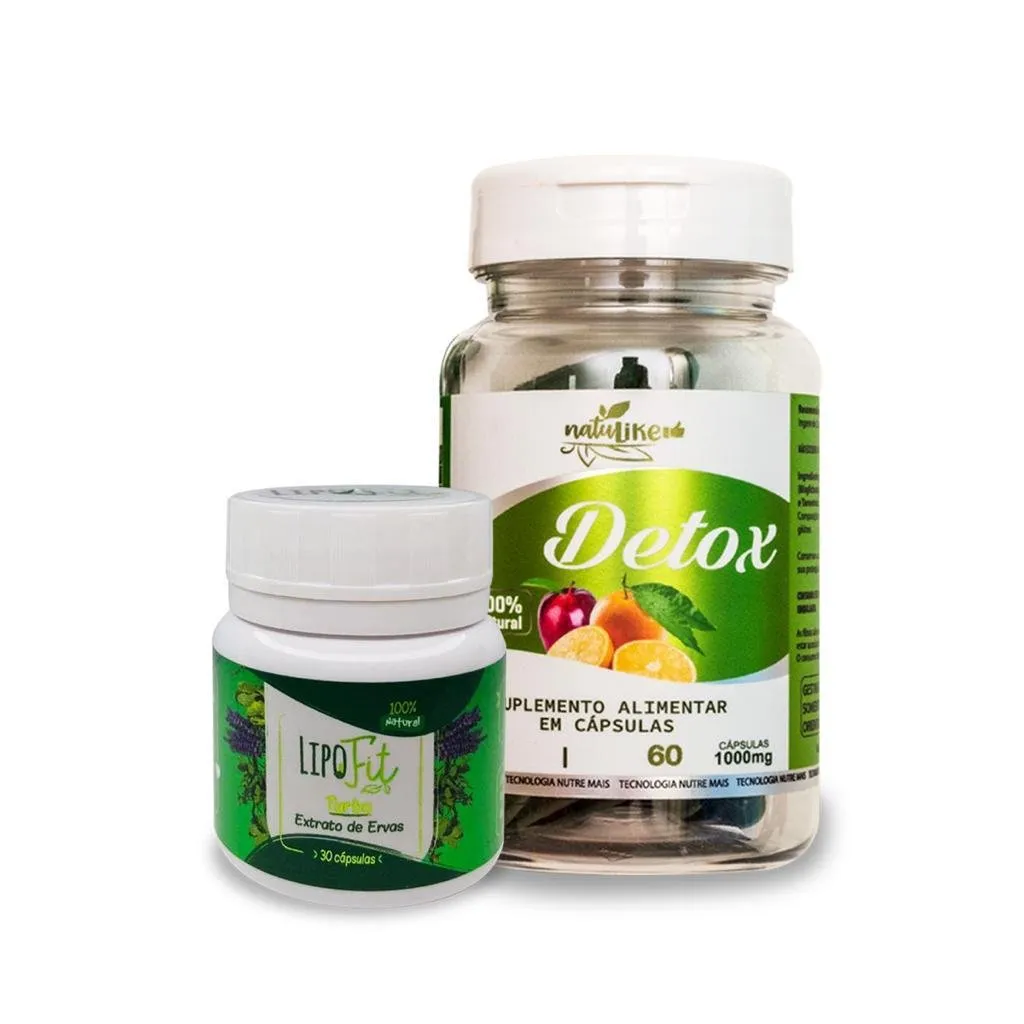 LipoFitTurbo + Detox Caps | Naturelly Fit | Emagrecimento Natural e ...
