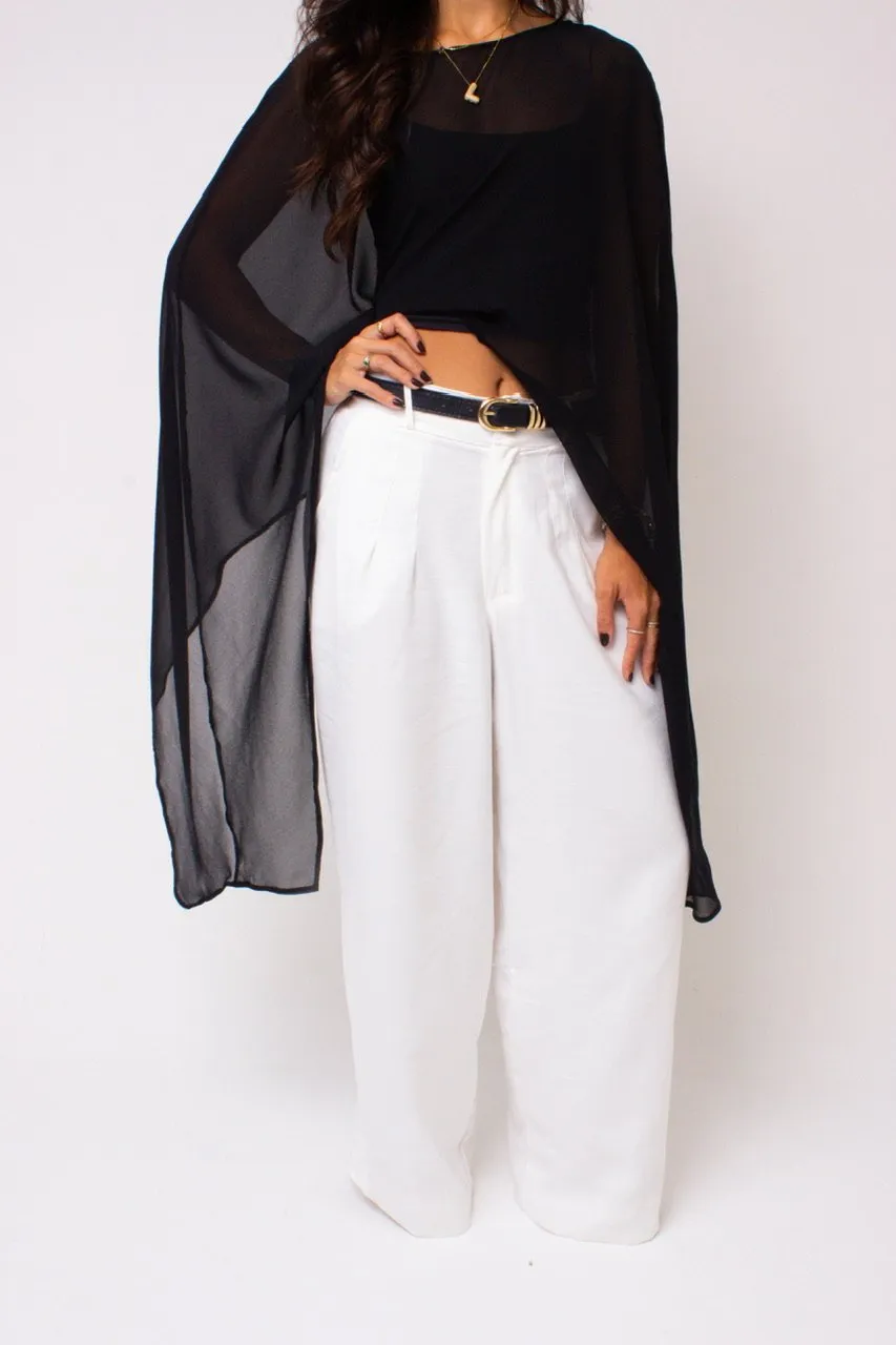 Calça alfaiataria fancy