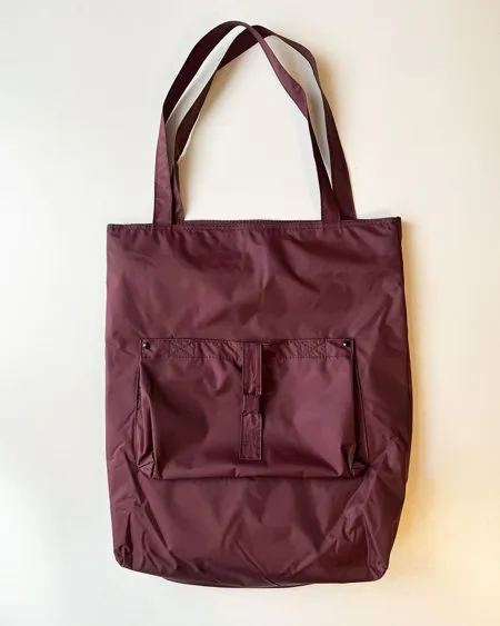 15 SS kolor BEACON 【美品】NYLON TOTE BAG BOLSA MÉDIA NYLON SHOPPING BAG VINHO | Cris Roberto