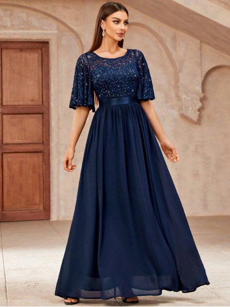 Vestido Longo Casaco De Renda Para Festa Vestido Longo De Festa