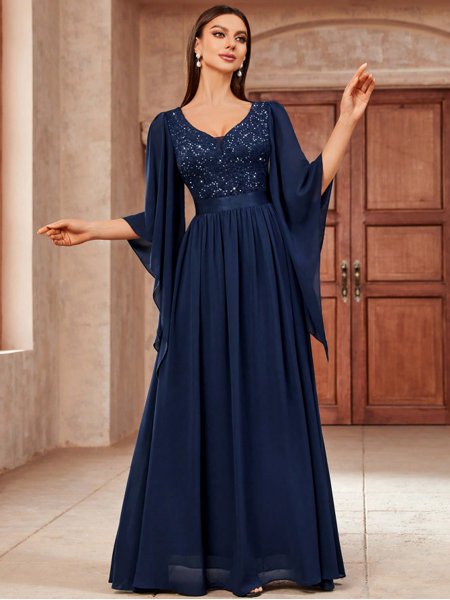 Festa Longo Vestido Com Capa Vestido De Festa Longo Manga Capa