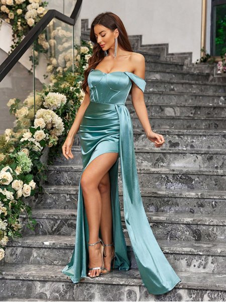 Slip Dress Cetim Longo Vestido De Cetim Alcinha Vestido Slip Dress