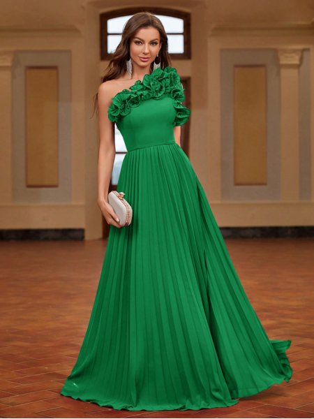 Vestido Juvenil Rosa Seco Vestido Rosa Medio Vestido Longo De