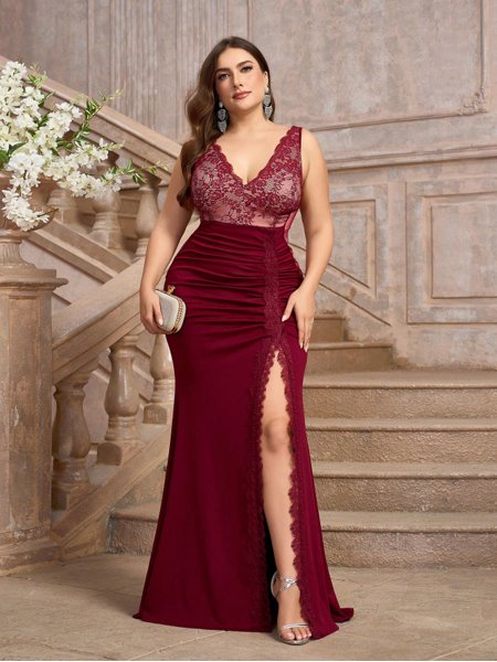 Renda Curto Para Vestido Curto Plus Size Festa Vestido Curto