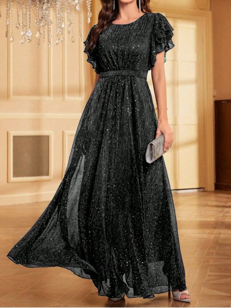 Vestido Preto Loja Virtual De Vestidos De Festa Vestido Festa - Main Image