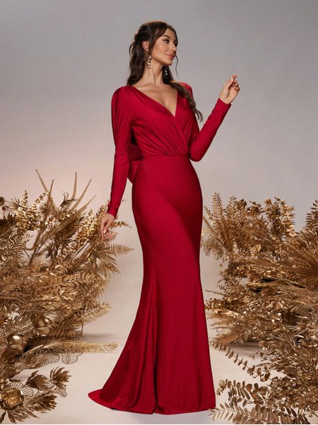 Vestido Vermelho Madrinha Vestido Madrinha Vermelho Sereia