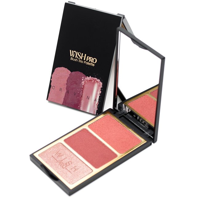 WishPro Blush Trio Palette Michelly Palma by Indice Tokyo MakeUp