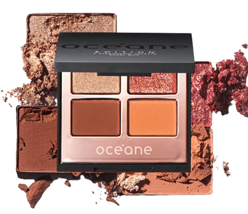 Paleta de Sombras 4 Eyeshadow Palette Power Glow Océane Edition ...