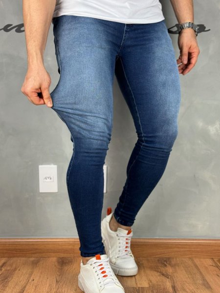 Calça Jeans Masculina Lavagem Tradicional Degradê Jst Jeans