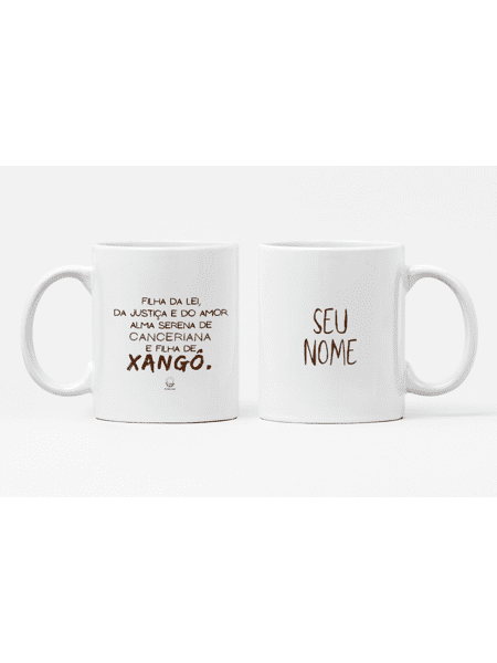 Caneca Canceriana de Xangô