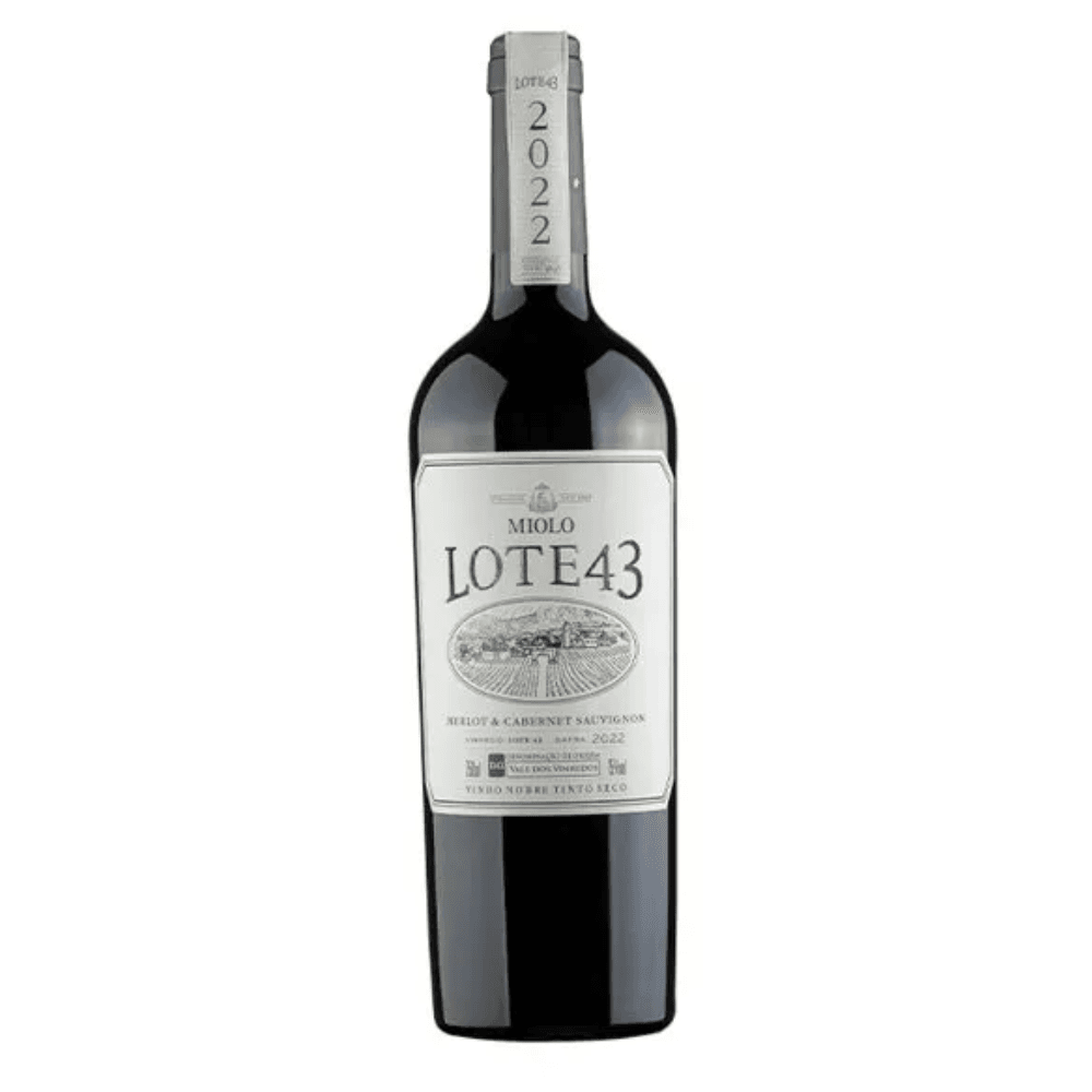 Vinho Miolo Lote 43 750ml Safra 2022 | Sunwine | Sunwine | Adega ...