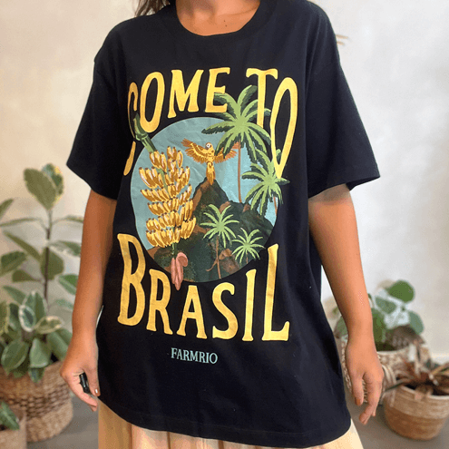 Camiseta Silk ComeToBrasil
