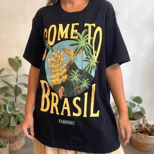 Camiseta Silk ComeToBrasil