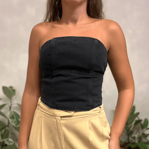 Corselet Jeans Black Farm