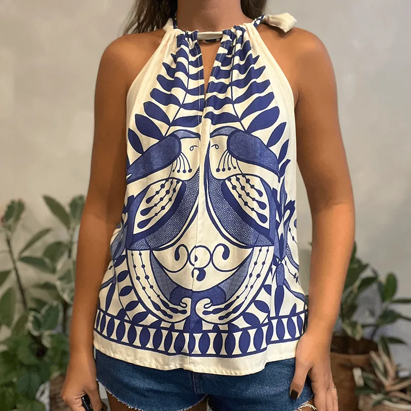 Blusa Nova Rendeira Farm