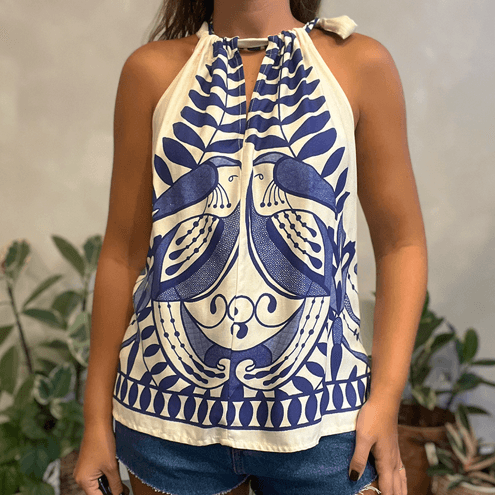 Blusa Nova Rendeira Farm