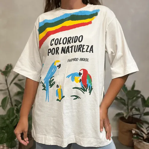 Camiseta Silk Arara Farm