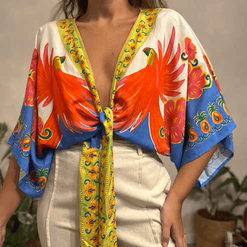 Blusa Jardim de Cor Farm