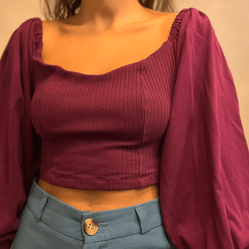 Cropped Liso Farm - imagem 2