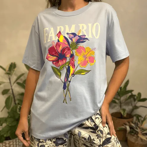 Camiseta Silk Floral Farm