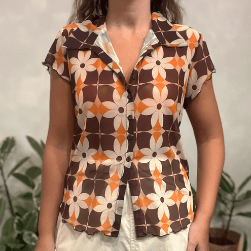 Blusa Nova Tule Farm