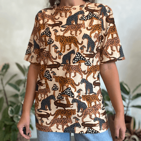 Camiseta Onça Farm