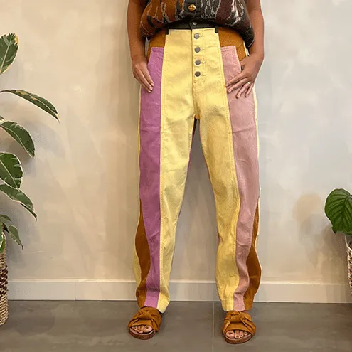 Calça Veludo Color Farm 44