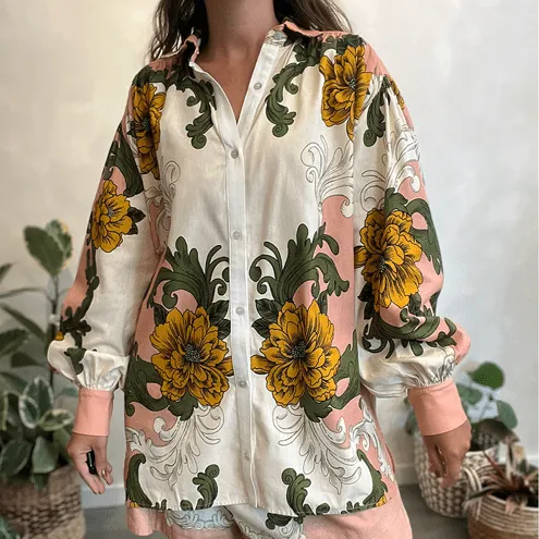 Camisa Floral Real Farm