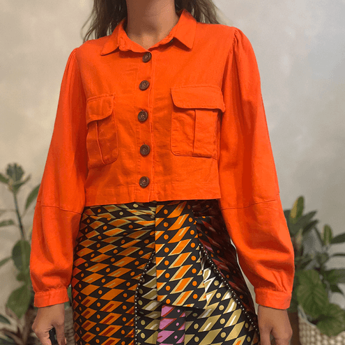 Camisa Cropped Lisa Farm