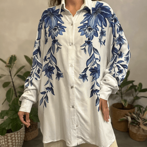 Camisa Floral Tati Farm
